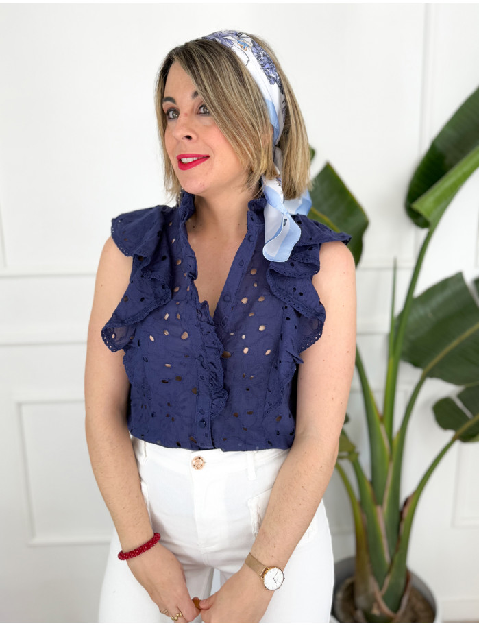 Camisa Volantes Troquelado... 2