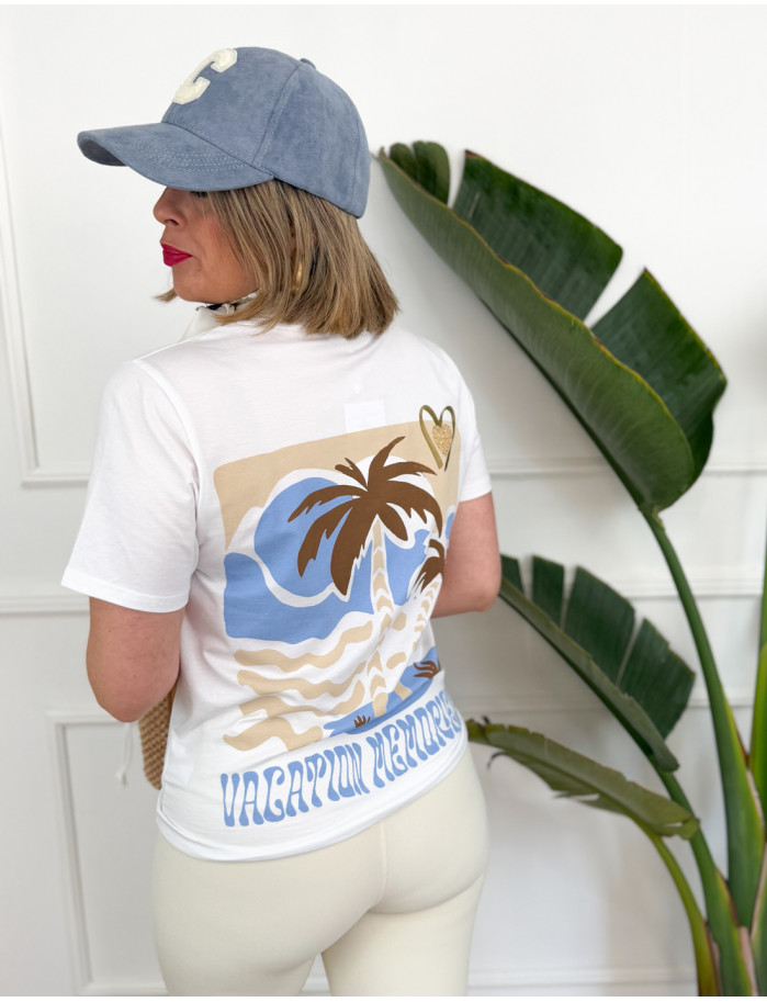Camiseta Morella Azul
