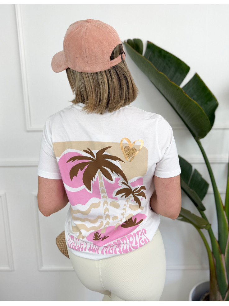 Camiseta Morella Rosa