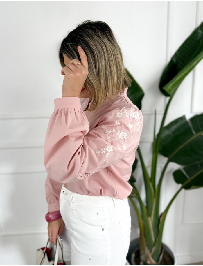 Camisa Jaipur Rosa 2