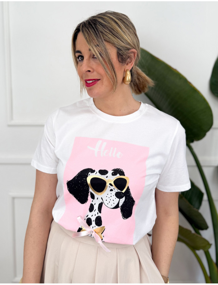 Camiseta Baya Rosa