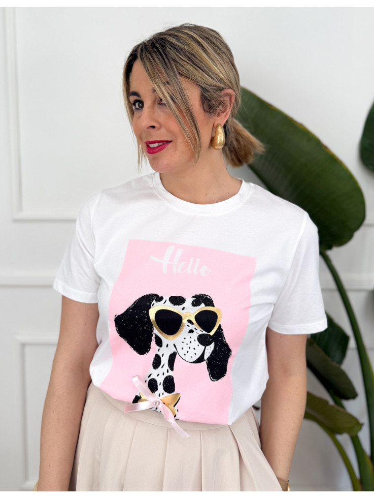 Camiseta Baya Rosa