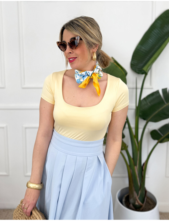 Camiseta Isaline Amarillo