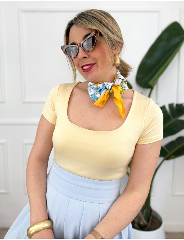 Camiseta Isaline Amarillo 2