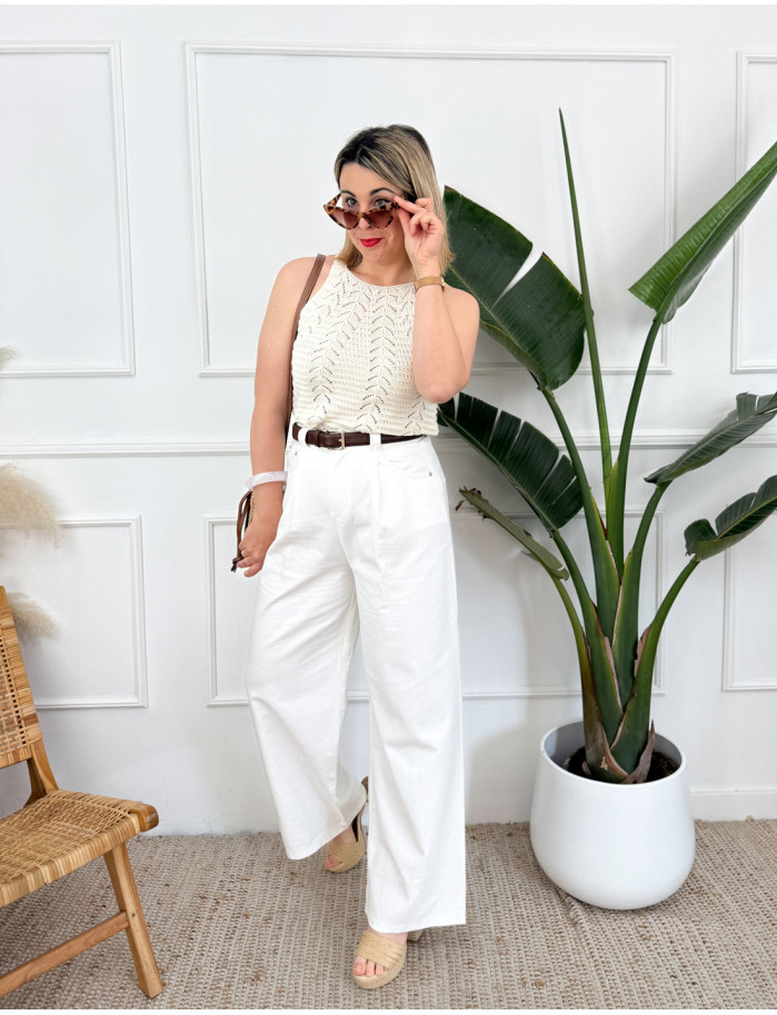 Pantalón Fiora Blanco 2