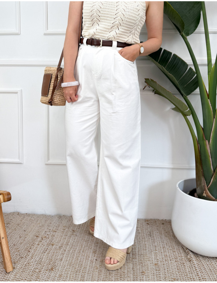 Pantalón Fiora Blanco