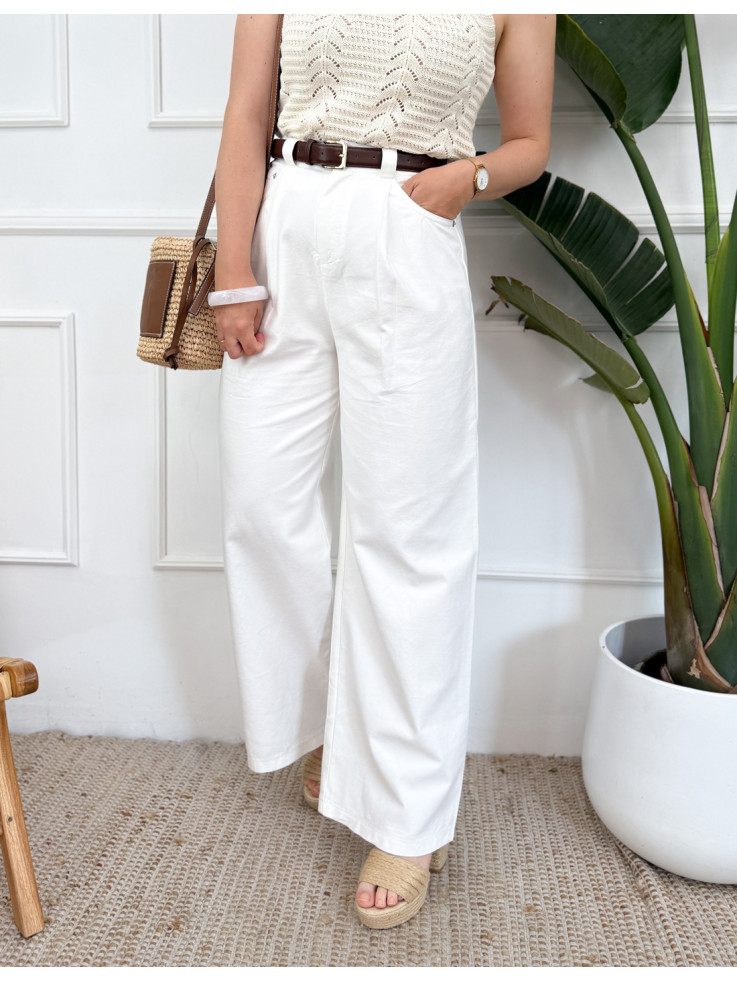Pantalón Fiora Blanco