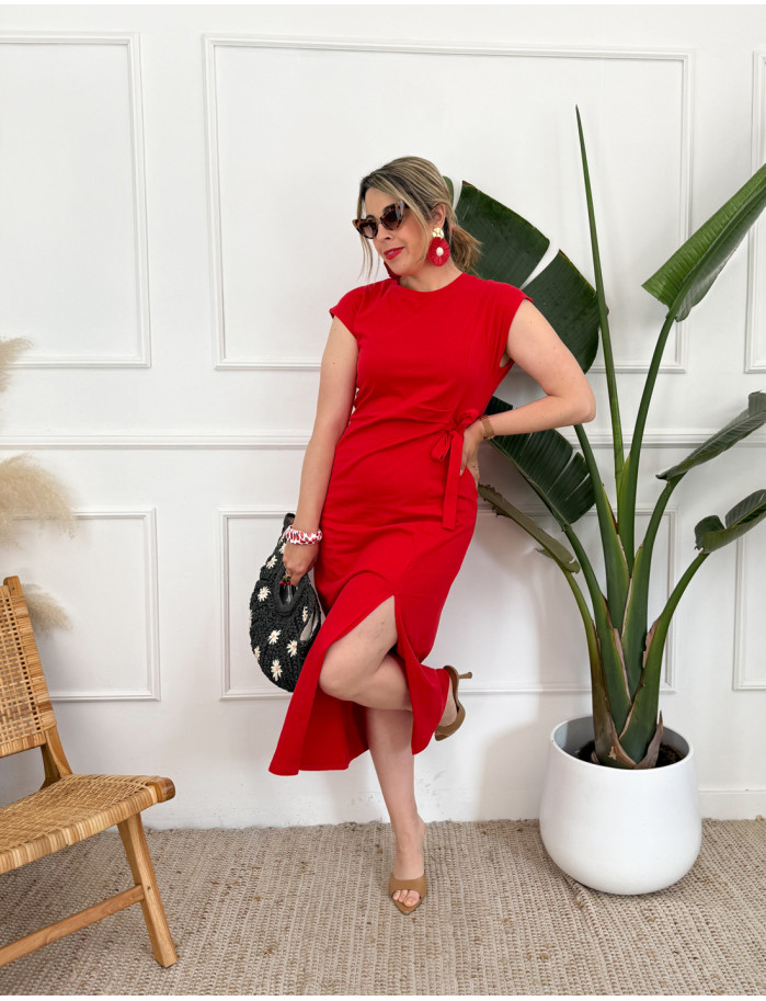 Vestido Colton Rojo 2