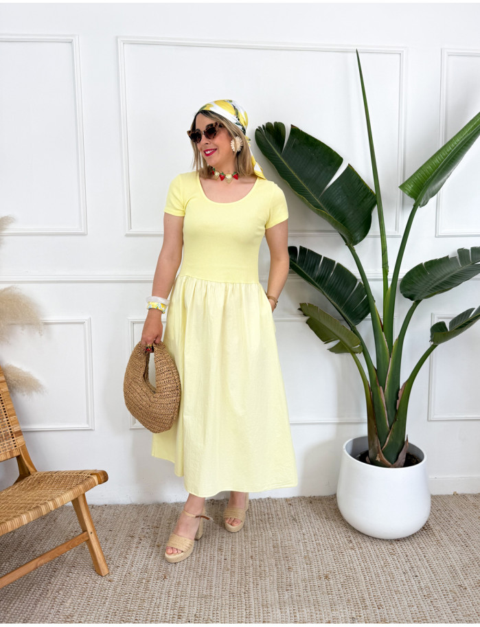 Vestido Blaise Amarillo 2