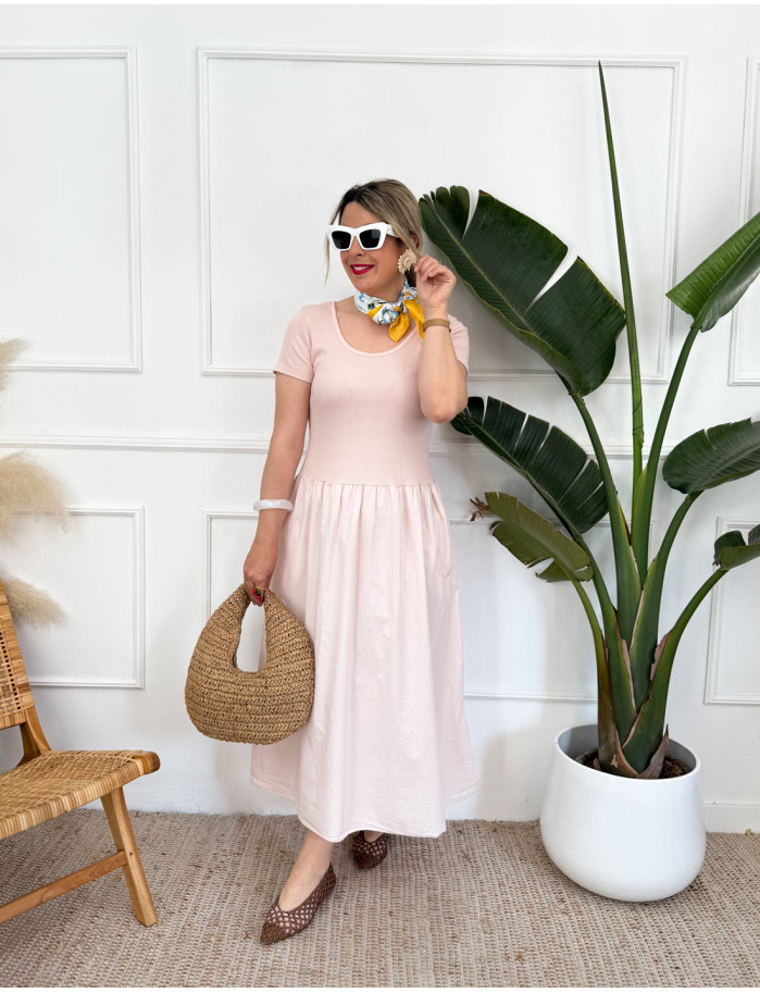 Vestido Blaise Rosa