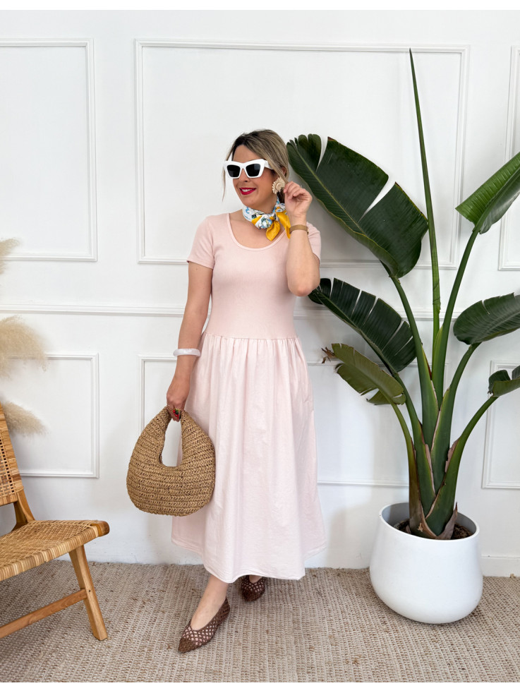 Vestido Blaise Rosa
