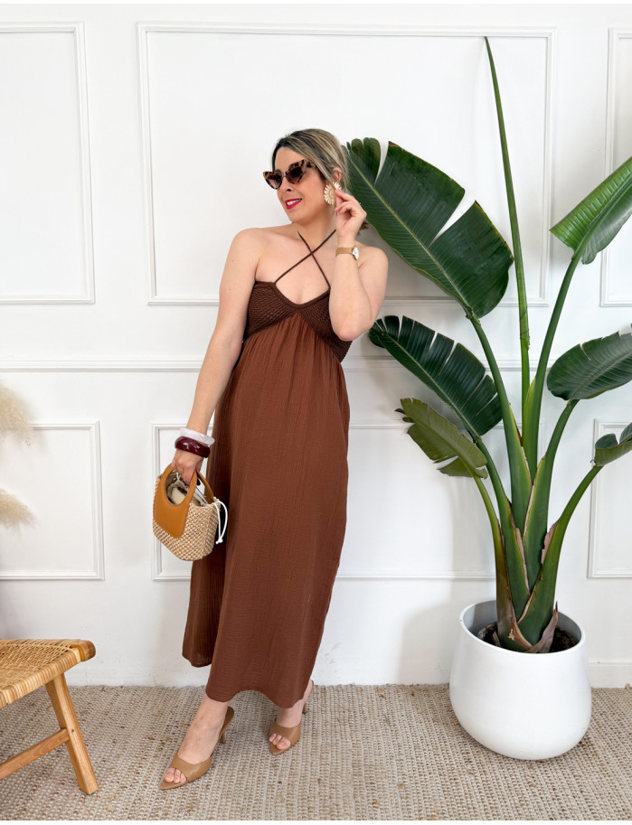 Vestido Nelia Choco 2