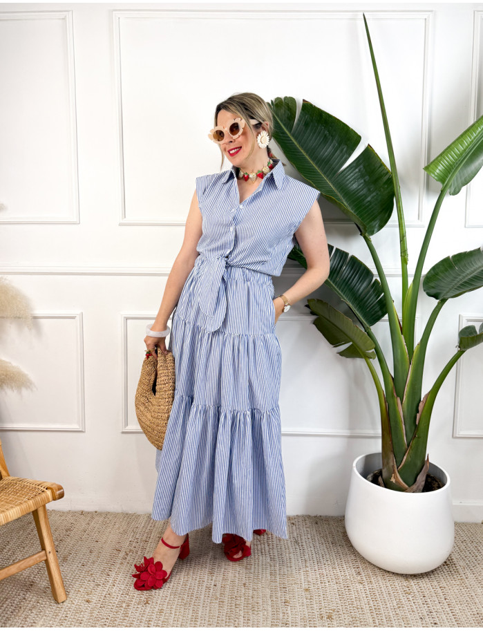 Vestido Chambray