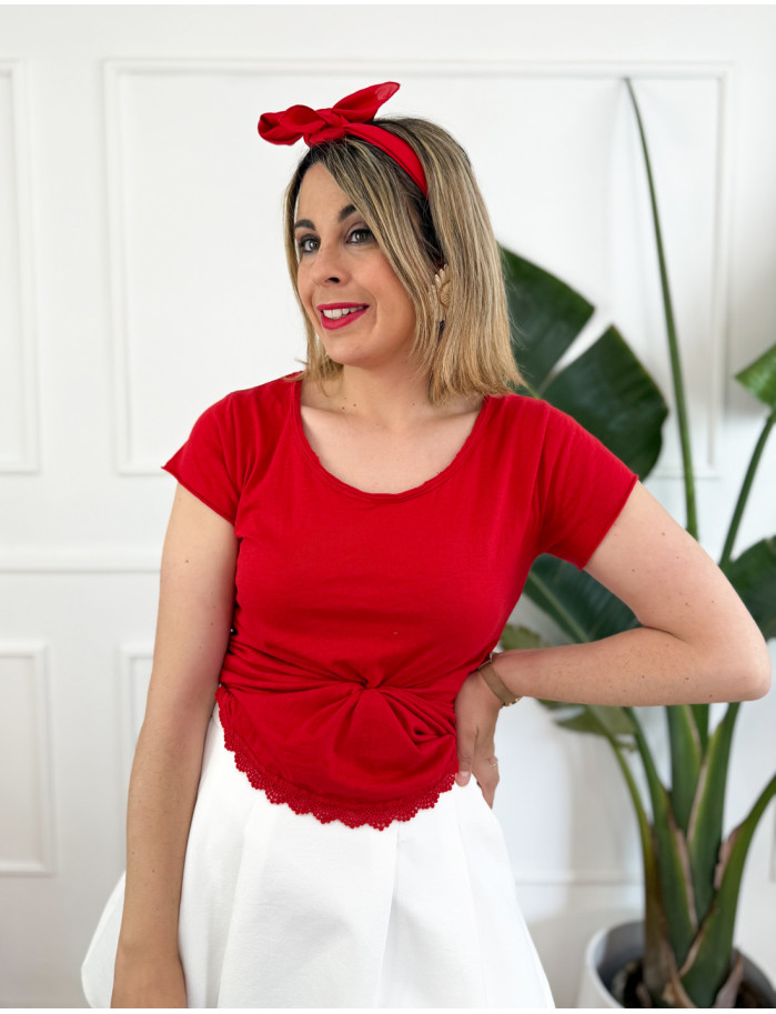 Camiseta Amalia Rojo