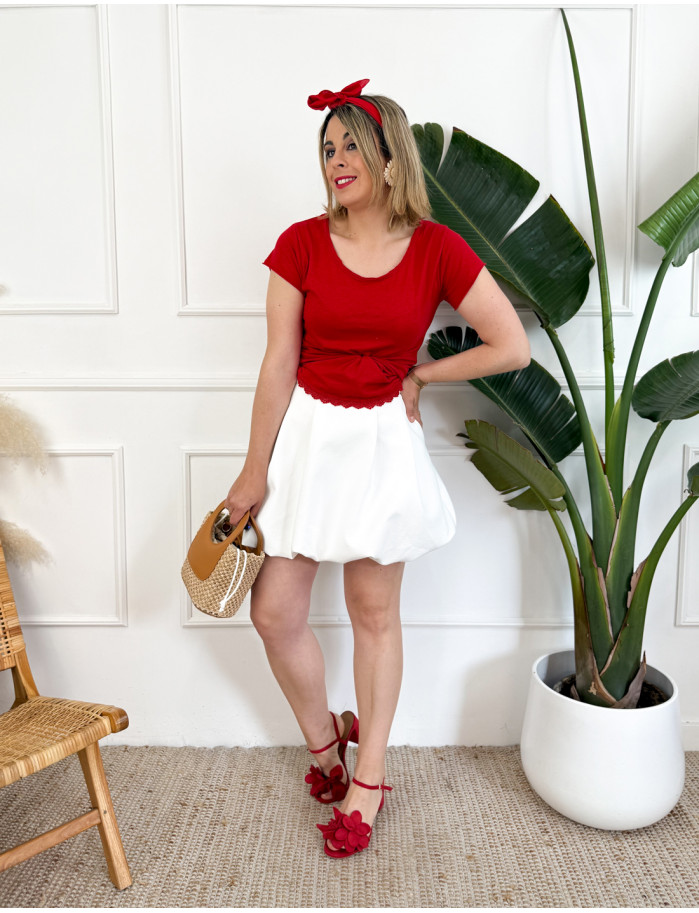 Camiseta Amalia Rojo 2